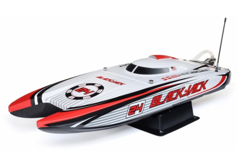 Pro Boat Blackjack 24 V2 Brushless RC Catamaran RTR Vegas Offshore B-PRB08049T2