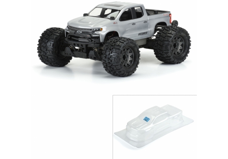 Pro-Line 1/10 2019 Chevy Silverado Z71 Clear Body Stampede G-PRO3506-00
