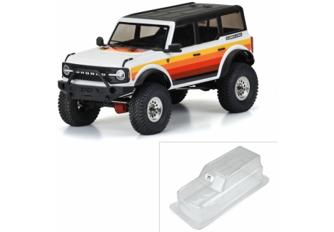 Pro-Line 1/10 2021 Ford Bronco Clear RC Body Rock Crawler G-PRO3570-00