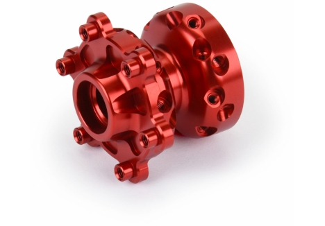 Pro-Line 1/4 Pro-Spec Aluminium Front Hub Red Promoto-SM G-PRO284703