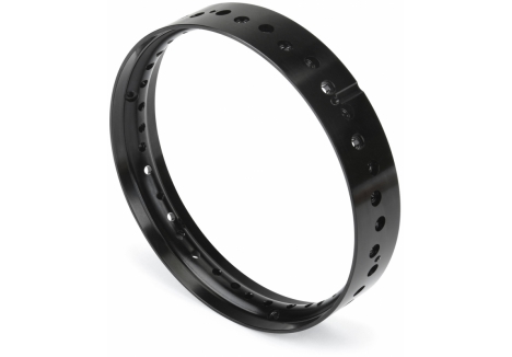 Pro-Line 1/4 Pro-Spec Aluminium Front Rim Promoto-MX Black G-PRO283606