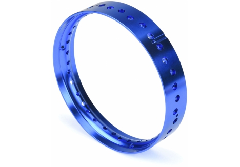 Pro-Line 1/4 Pro-Spec Aluminium Front Rim Promoto-MX Blue G-PRO283605