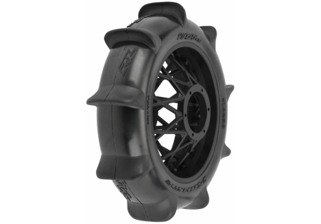 Pro-Line 1/4 Roost MX Sand Paddle Rear Tyre Black Wheel G-PRO1023810