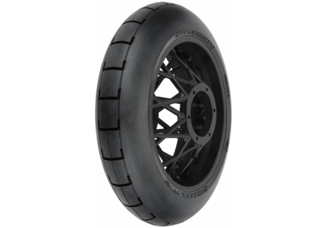 Pro-Line 1/4 Supermoto S3 Motorcycle Rear Tyre MTD Black G-PRO10223-10