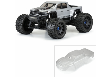 Pro-Line 1/5 2021 Ram 1500 Clear Body X-MAXX G-PRO3574-17