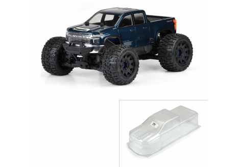 Pro-Line 1/8 2021 Chevy Silverado 2500 HD Clear RC Monster Truck Body PRO3582-00