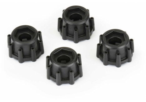 Pro-Line 1/8 8x32 to 17mm Hex Adapters Zero Half Offset PRO6345-00