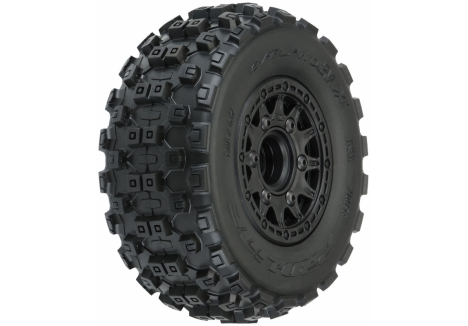 Pro-Line Badlands MX 1/10 2.2 inch 3.0 inch SC MT Tyres Raid Black G-PRO10156-10