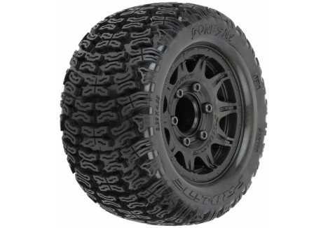Pro-Line Bonesaw 1/10 2.8 inch MT Tyre and Wheel Black G-PRO1023910