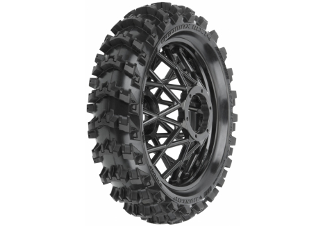 Pro-Line Dunlop Geomax MX14 V2 1/4 RC Motorcycle Rear Tire MTD Black G-PRO1024710