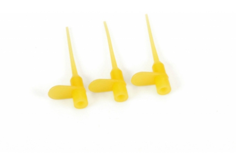Pro-Line Glue Tips 3 Pack Snap Fit Yellow Applicators for Tire Glue G-PRO6031-01