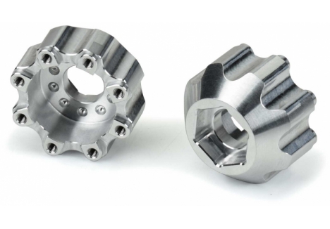 Pro-Line Hex Adapters 8x32 to 17mm 1/8 Aluminium RC Car G-PRO6353-00