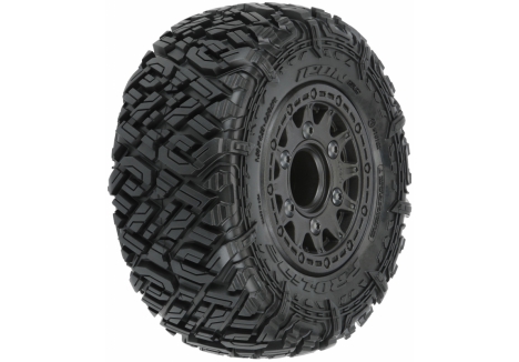 Pro-Line Icon M2 1/10 SC Pre-mounted Tyres 2.2/3.0 inch Black Raid G-PRO10182-10