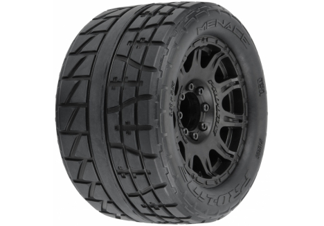 Pro-Line Menace HP 1/8 3.8 inch Belted Monster Truck Tyres Black G-PRO10206-10