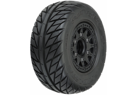 Pro-Line Street Fighter 1/10 2.2 inch 3.0 inch SC Tyres Mounted 12mm Black G-PRO1167-10