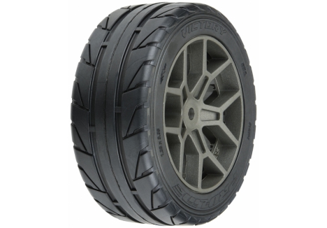 Pro-Line Vector S3 1/8 35/85 2.4 Belted Street RC Tyre Wheel Set PRO10204-10