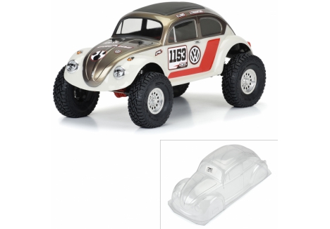 Pro-Line Volkswagen Beetle 1/10 RC Crawler Clear Body 12.3in G-PRO3595-00