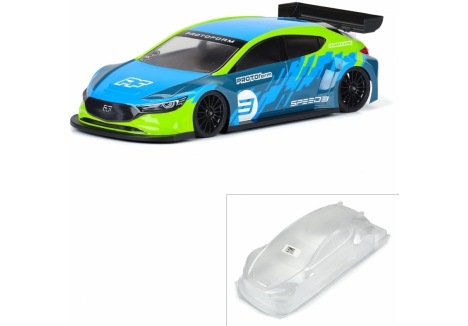 Protoform 1/10 Speed3 RC Touring Car Clear Body FWD G-PRM1589-25