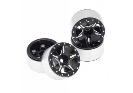 RC Overhaul 5 Spoke Beadlock Aluminium Wheels 1.0 SCX24 G-RCO-AX011