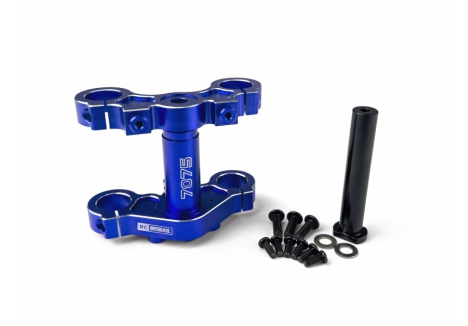 RC Overhaul Aluminium Triple Clamp Set Promoto 1/4 Blue G-RCO-MX03BL