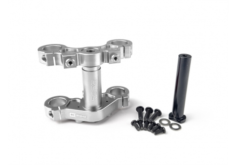 RC Overhaul Aluminium Triple Clamp Set Promoto Silver G-RCO-MX03S
