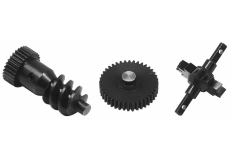 RC Overhaul Carbon Steel Gear Set 4 Pieces SCX30 Centre Drivetrain G-RCO-AX042