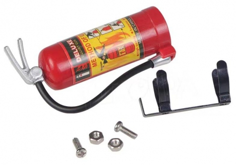 RC Overhaul Fire Extinguisher with Mount 1/10 Scale Red G-RCO-CR006R