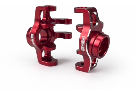 RC Overhaul Front Hubs Red Aluminium 1/18 Arrma Grom G-RCO-AR021R