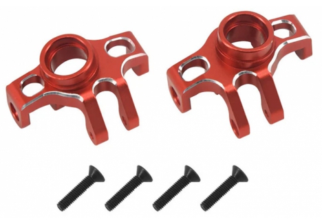 RC Overhaul Front Hubs Red Aluminium 1/18 Mojave Grom G-RCO-AR030R
