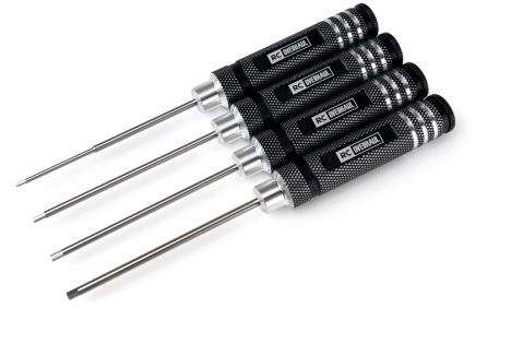 RC Overhaul Hex Driver Set 1.5/2/2.5/3mm Black T-RCO-TL002