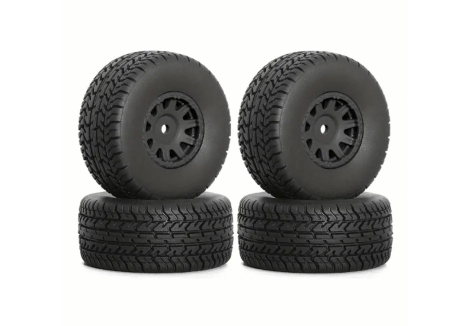 RC Overhaul On-Road Tyre Black Rim 1/18 Mojave Grom G-RCO-AR035B