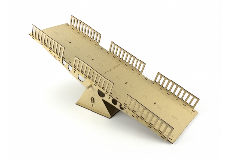 RC Overhaul SeeSaw Obstacle 1/24 1/18 RC Crawler Course G-RCO-CR025