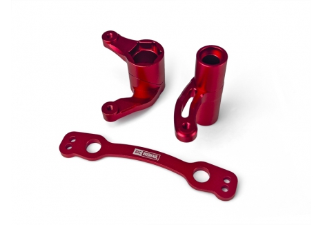 RC Overhaul Steering Crank Set Red Aluminium Arrma 6S RCO-AR004