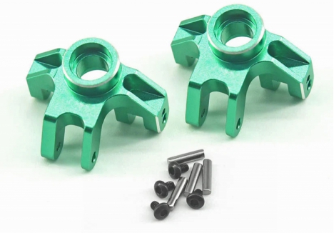 RC Overhaul Steering Knuckles Green Aluminium Losi Mini LMT G-RCO-LOS04G