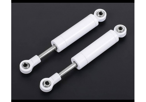 RC4WD SUPER SCALE 70MM WHITE SHOCKS WITH INTERNAL SPRINGS Z-D0045