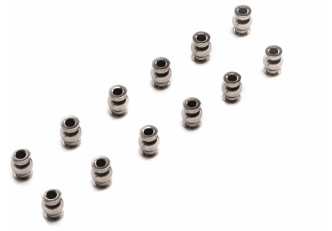 SCX6: 9 x 12 x 4mm Steel Pivot Balls (12)