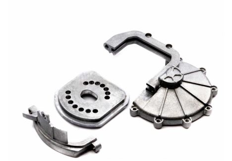 SCX6: Motor Plate & Clamp - AXI252012