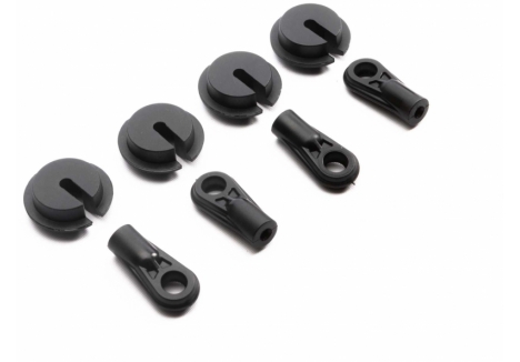 SCX6: Shock End & Spring Cup (4)