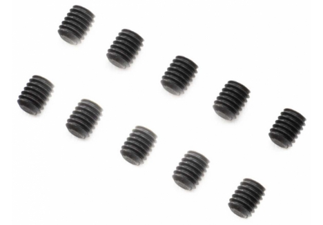 Set Screw, M4 x 5mm Cup Point, STL (10)