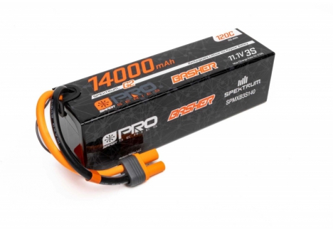 Spektrum 11.1V 14000mAh 3S 120C Smart G2 LiPo Battery IC5 SPMXB3S140