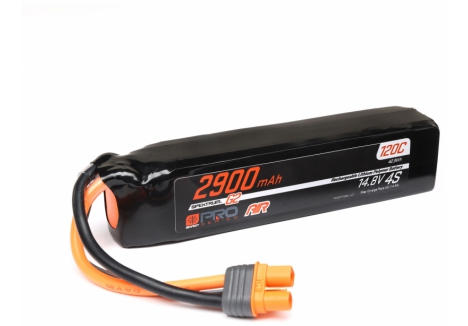 Spektrum 14.8V 2900mAh 4S 120C Smart G2 Pro Air LiPo Battery IC3 O-SPMX-1067