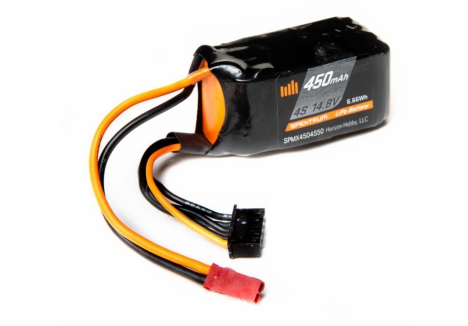 Spektrum 450mAh 4S 14.8V 50C LiPo Battery JST SPMX4504S50
