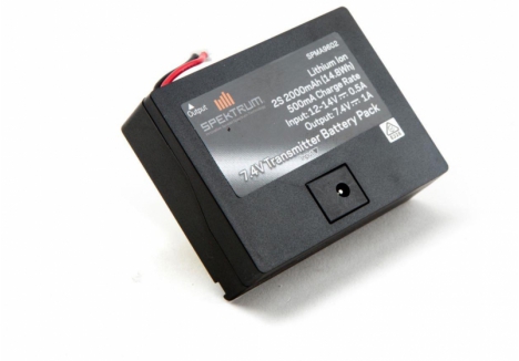 Spektrum 7.4V 2000mAh 2S Li-Ion Transmitter Battery SPMA9602