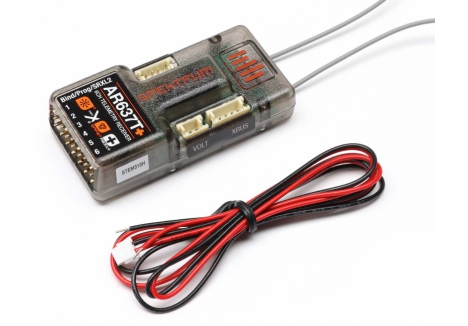Spektrum AR637T+ 6-Channel DSMX RC Aircraft Receiver AS3X+ SAFE SPM-1032