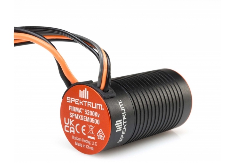 Spektrum Firma 1/18 5200Kv Brushless Motor ESC 2-in-1 Combo M-SPMXSEM0500