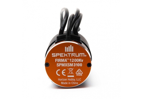 Spektrum Firma 1200Kv 1/6 Sensored Brushless RC Crawler Motor M-SPMXSM3100