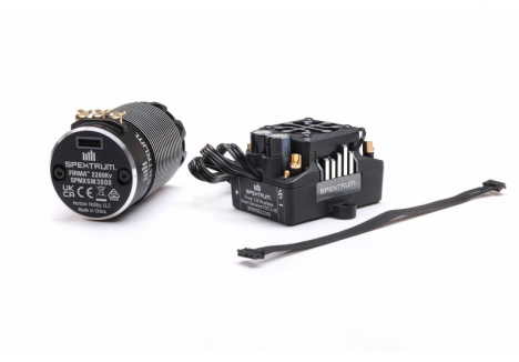 Spektrum Firma 130A Brushless ESC 2200Kv Motor Combo 1/8 M-SPMXSEMC17