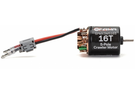 Spektrum Firma 16T Rebuildable 5-Pole Brushed Crawler Motor M-SPMXSM5165