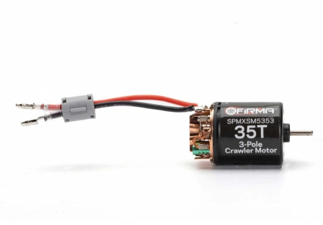 Spektrum Firma 35T Rebuildable 3-Pole Brushed Crawler Motor M-SPMXSM5353