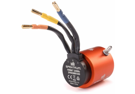 Spektrum Firma 3660 2200Kv Brushless RC Marine Motor M-SPMXMM1500